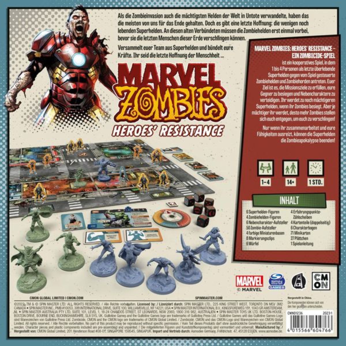 Marvel Zombies: Heroes' Resistance - Ein Zombicide-Spiel