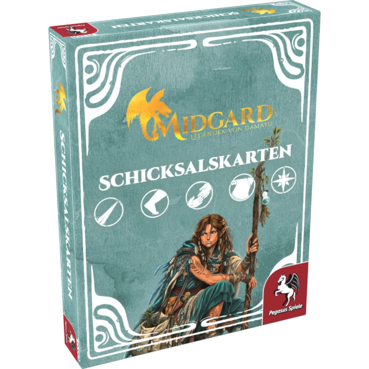 Midgard Legenden von Damatu Schicksalskarten
