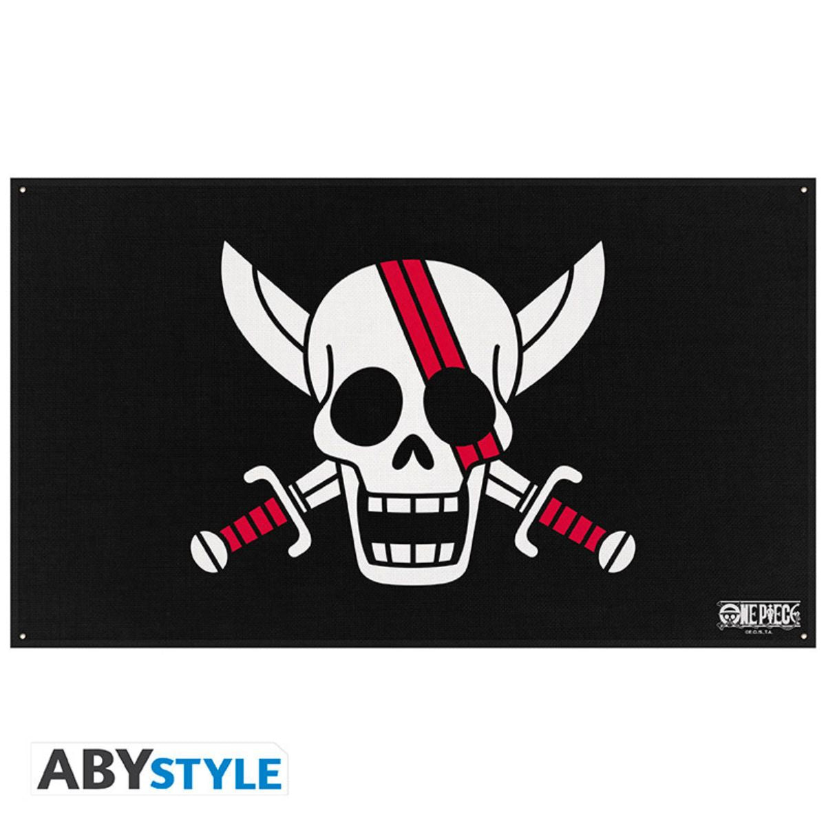 One Piece Flag "Red Hair Pirates" (70X120 cm)