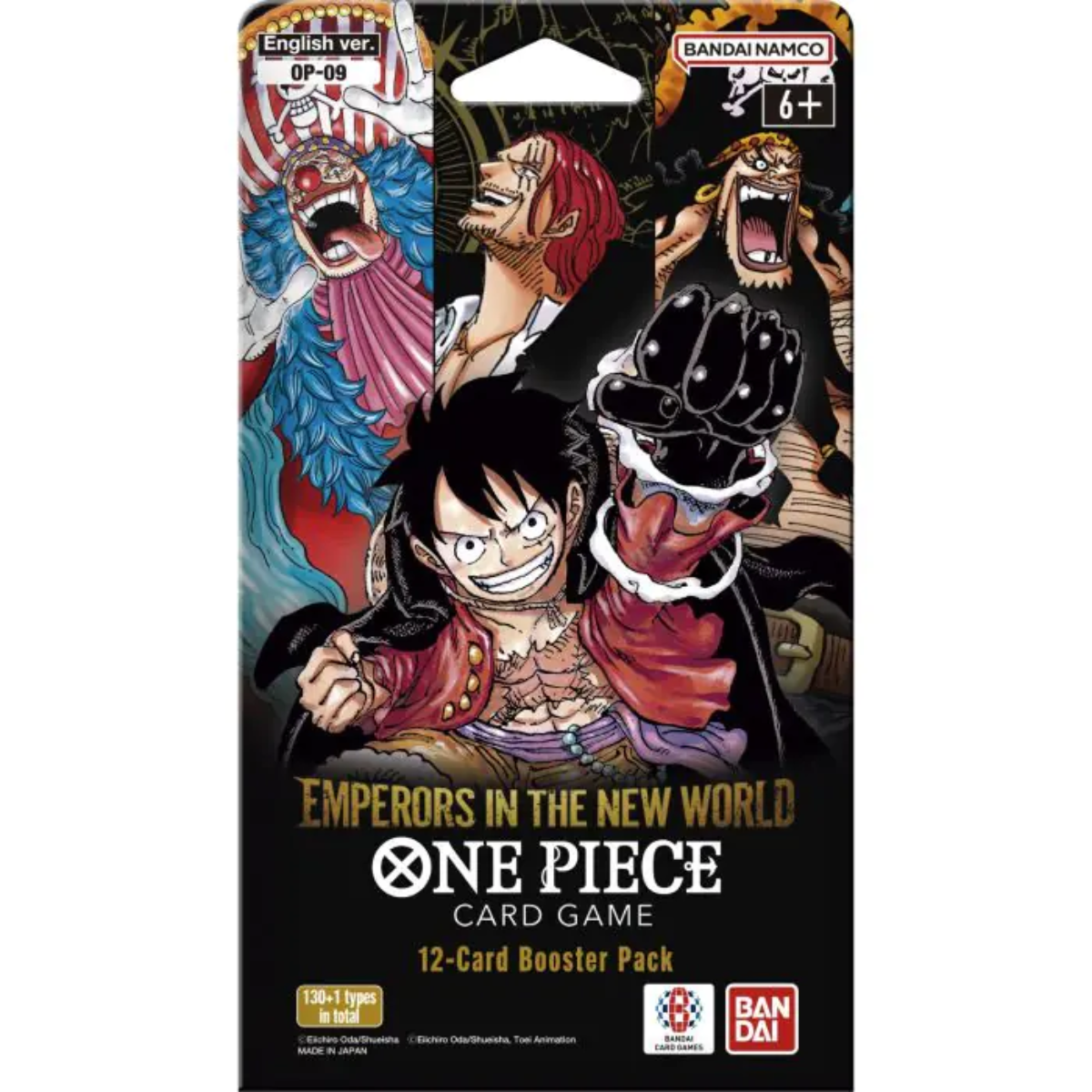 One Piece Card Game Emperors in the New World OP09 Sleeved Booster Englisch
