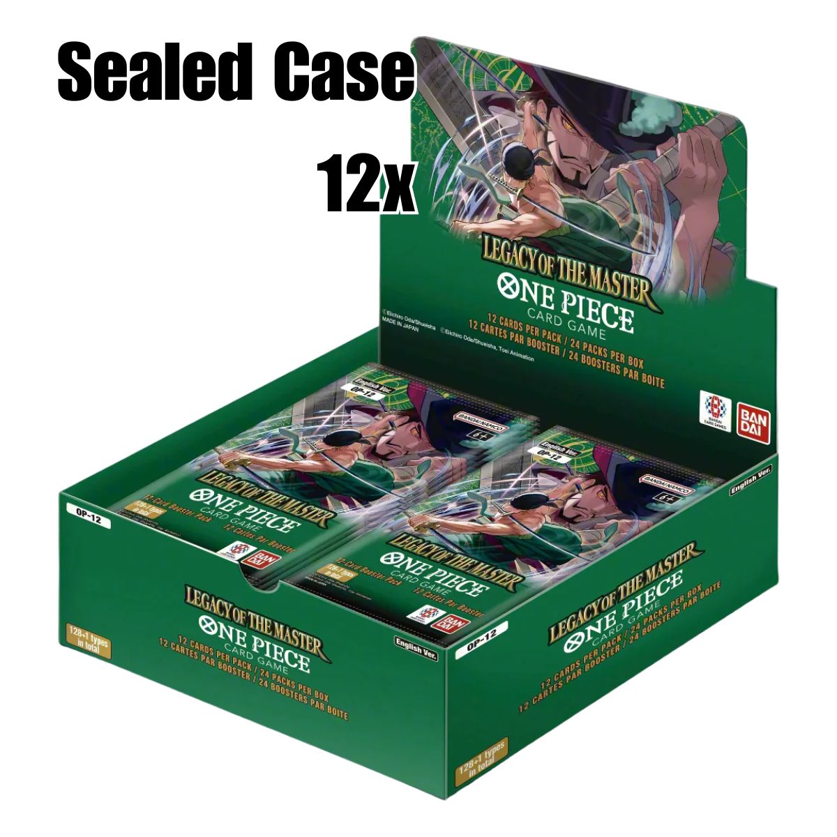 One Piece Card Game Legacy of the Master Case OP12 (12 Displays) Englisch