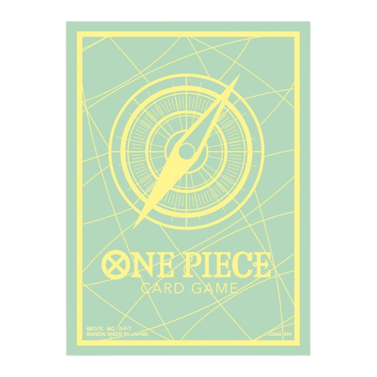 One Piece Card Game Standard Mint Green & Lemon Sleeve (70 Sleeves)