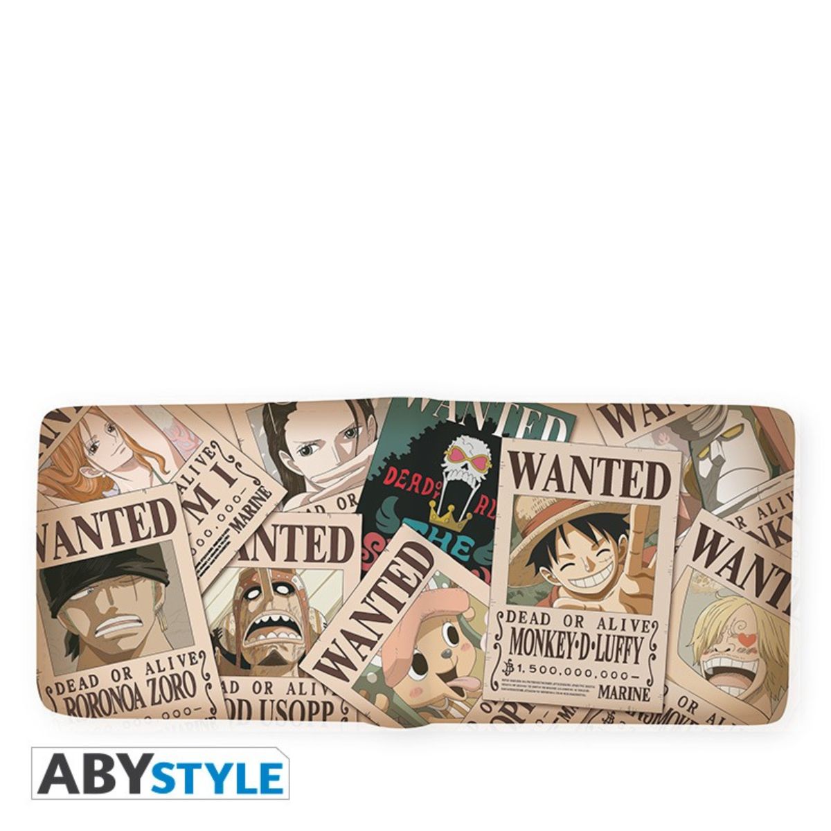 One Piece Wallet "Wanted" Vinyl