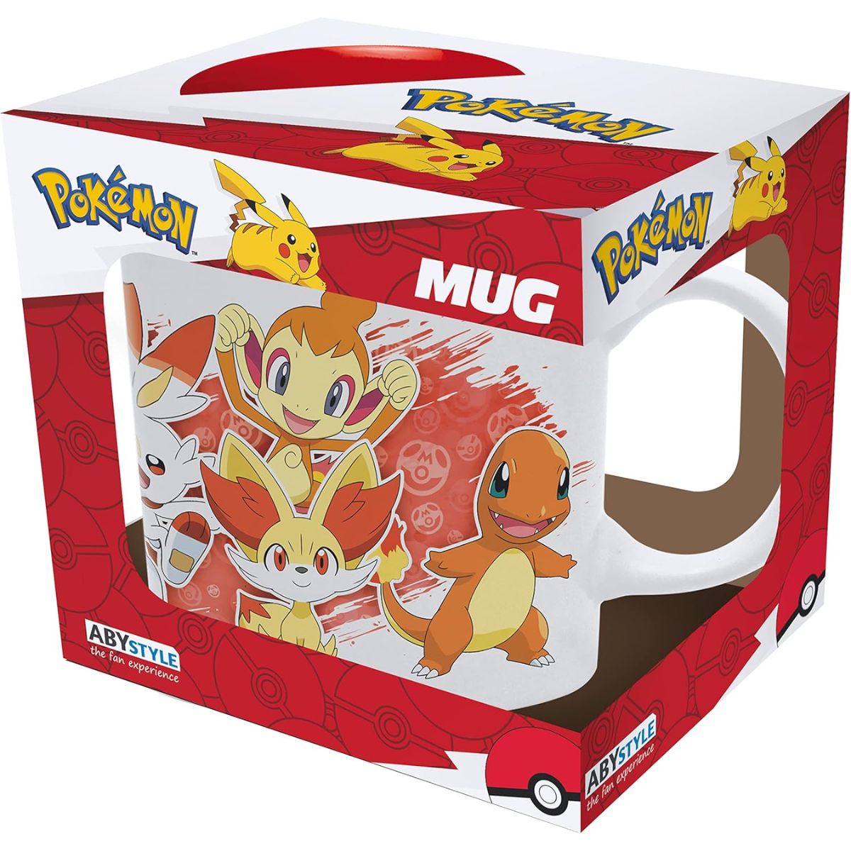 POKEMON - Mug - 320 ml - Fire Starters