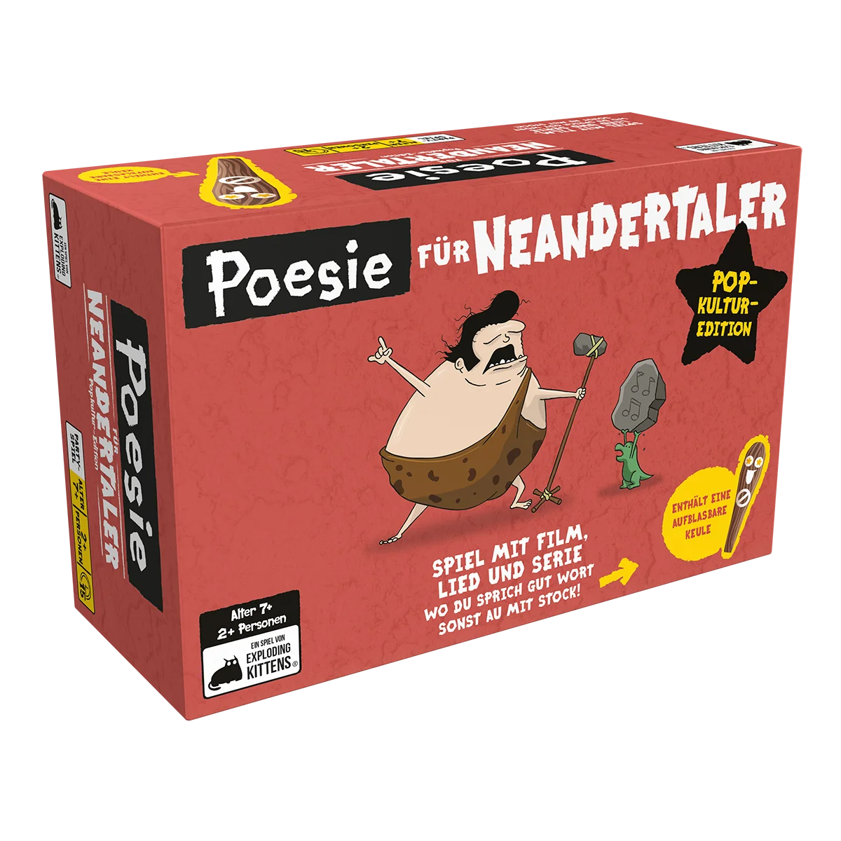 Poesie für Neandertaler: Popkultur Edition