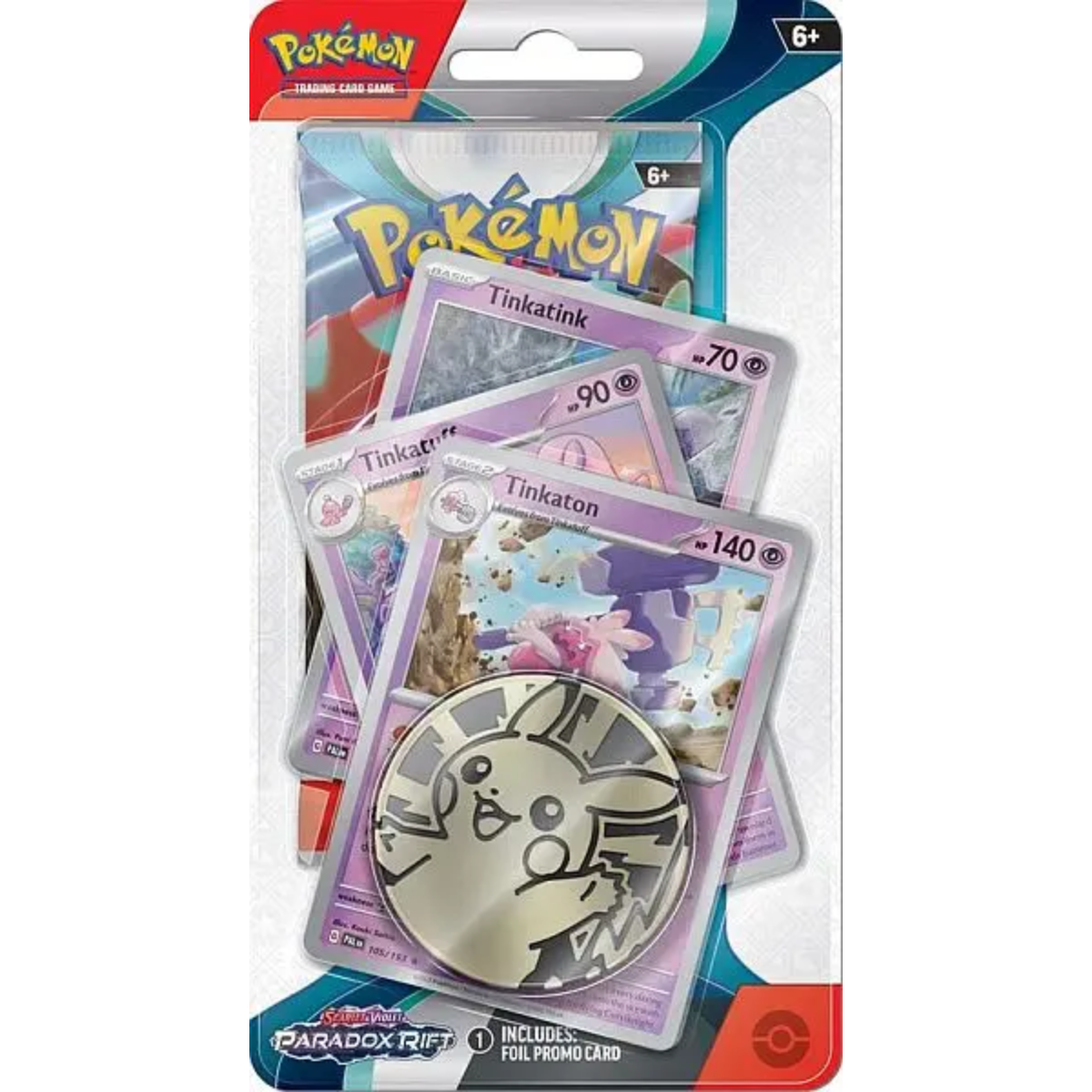 Pokémon Paradox Rift Tinkaton Premium Checklane Blister Englisch