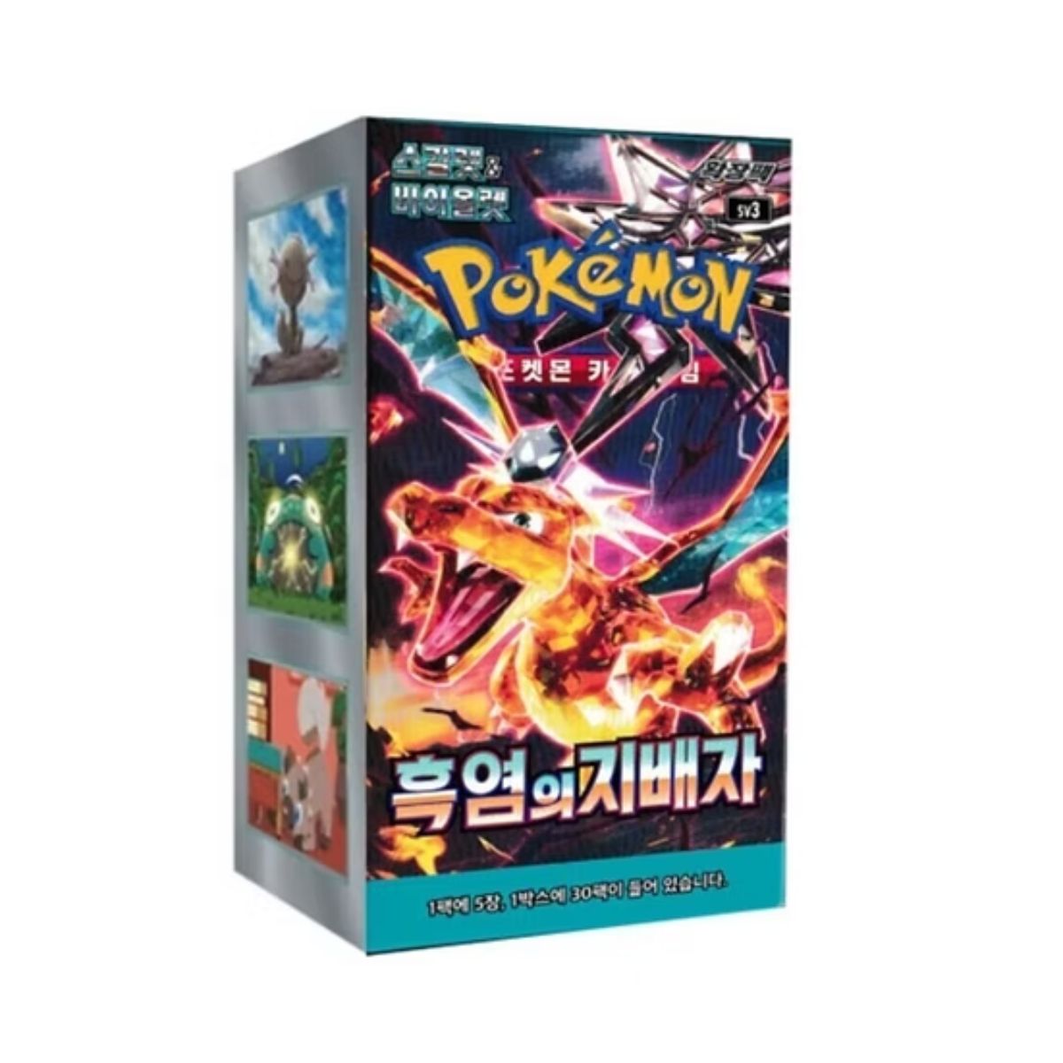 Pokémon Ruler of the Black Flame Booster Display SV3 Koreanisch