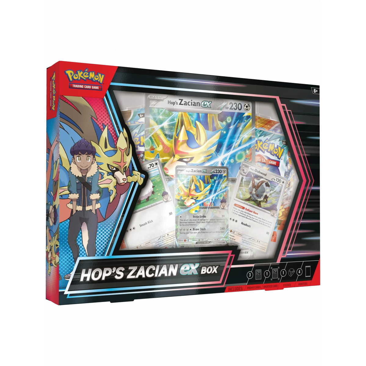 Pokémon Scarlet & Violet Hop's Zacian ex Box Englisch