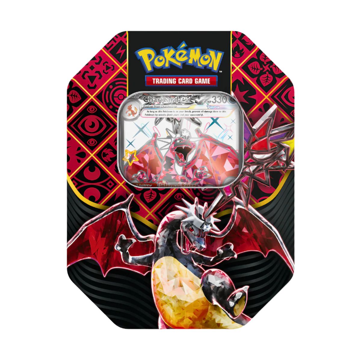 Pokémon Scarlet & Violet Paldean Fates - Charizard ex Tin - EN