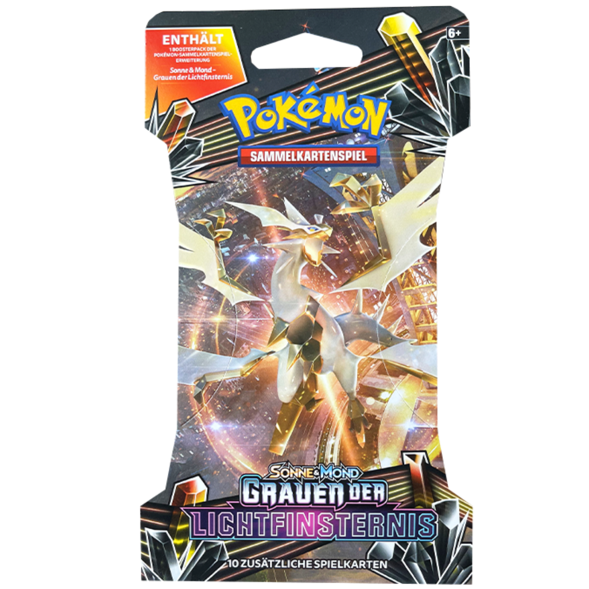 Pokémon Sonne & Mond Grauen der Lichtfinsternis Sleeved Booster Deutsch