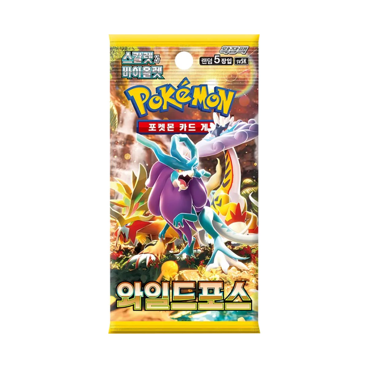 Pokémon Wild Force Booster SV5K Koreanisch