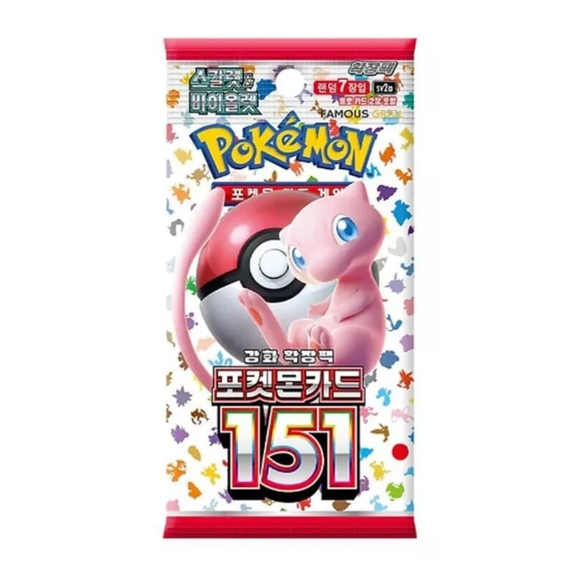 Pokémon 151 sv2a Booster Koreanisch