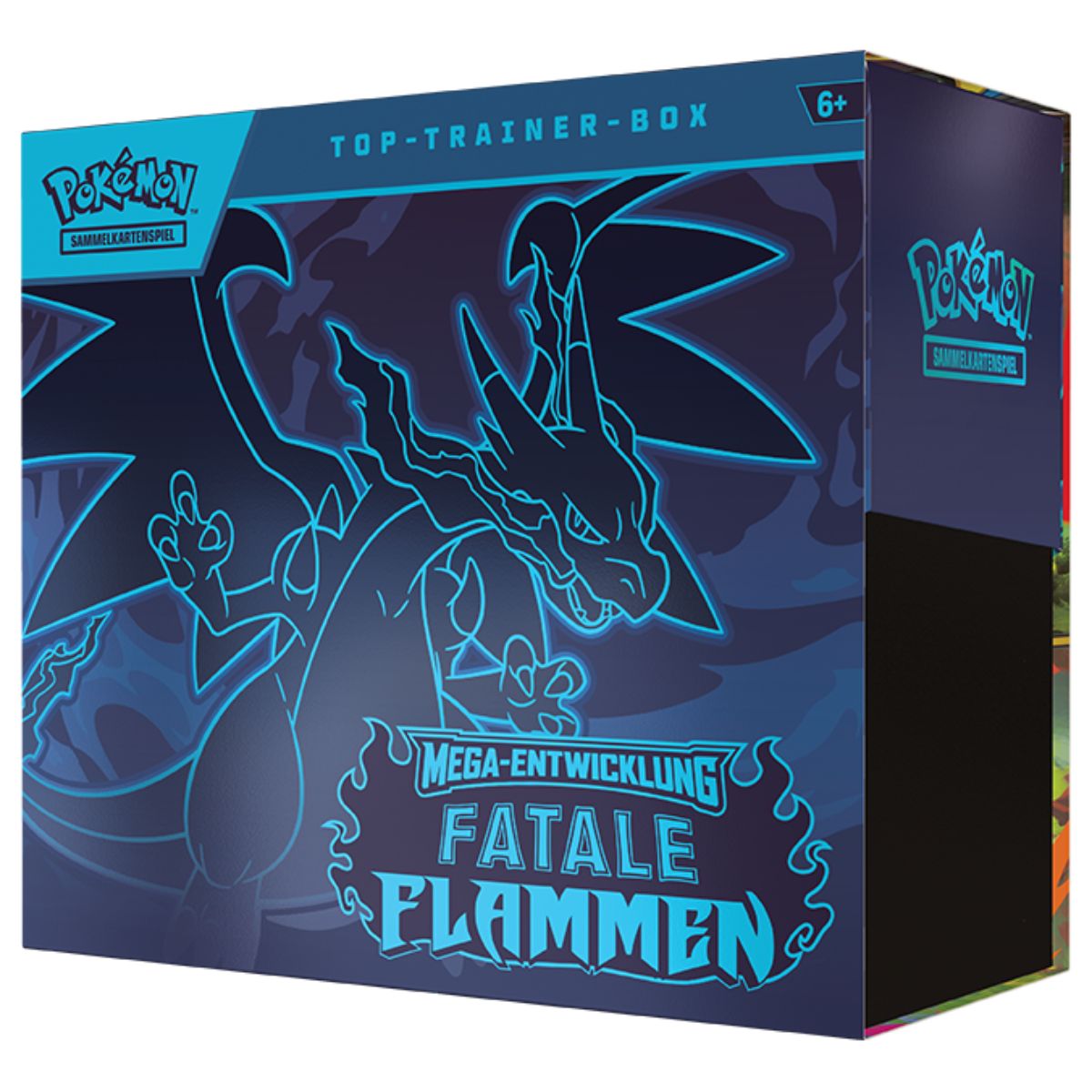 Pokémon Fatale Flammen Top-Trainer Box Deutsch