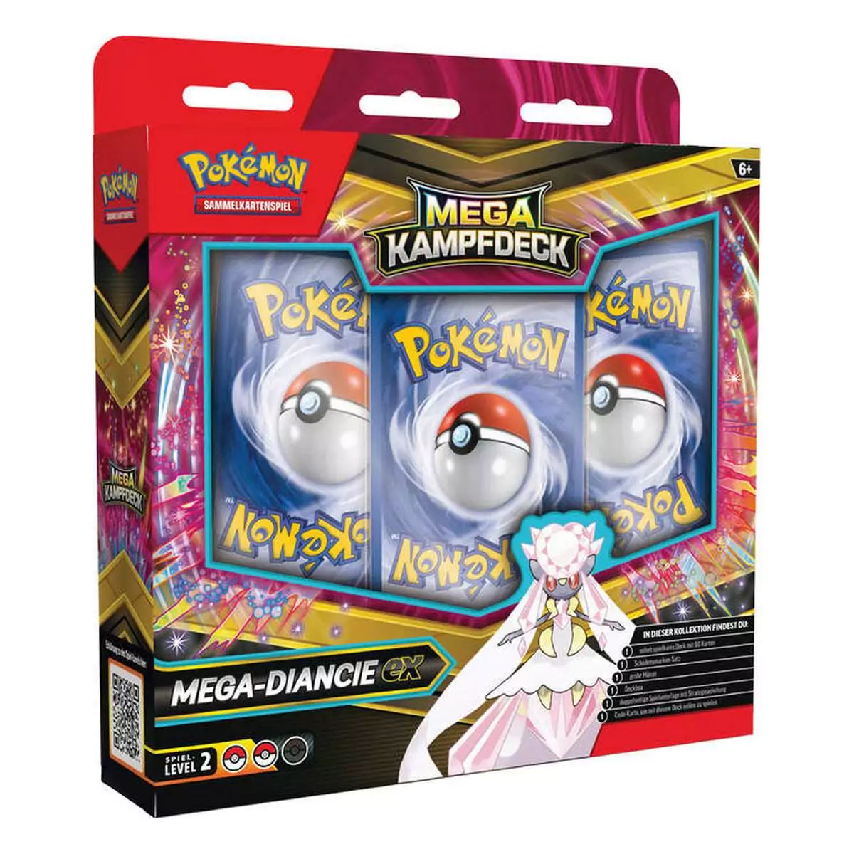 Pokémon Mega-Kampfdeck Mega-Diancie ex Deutsch