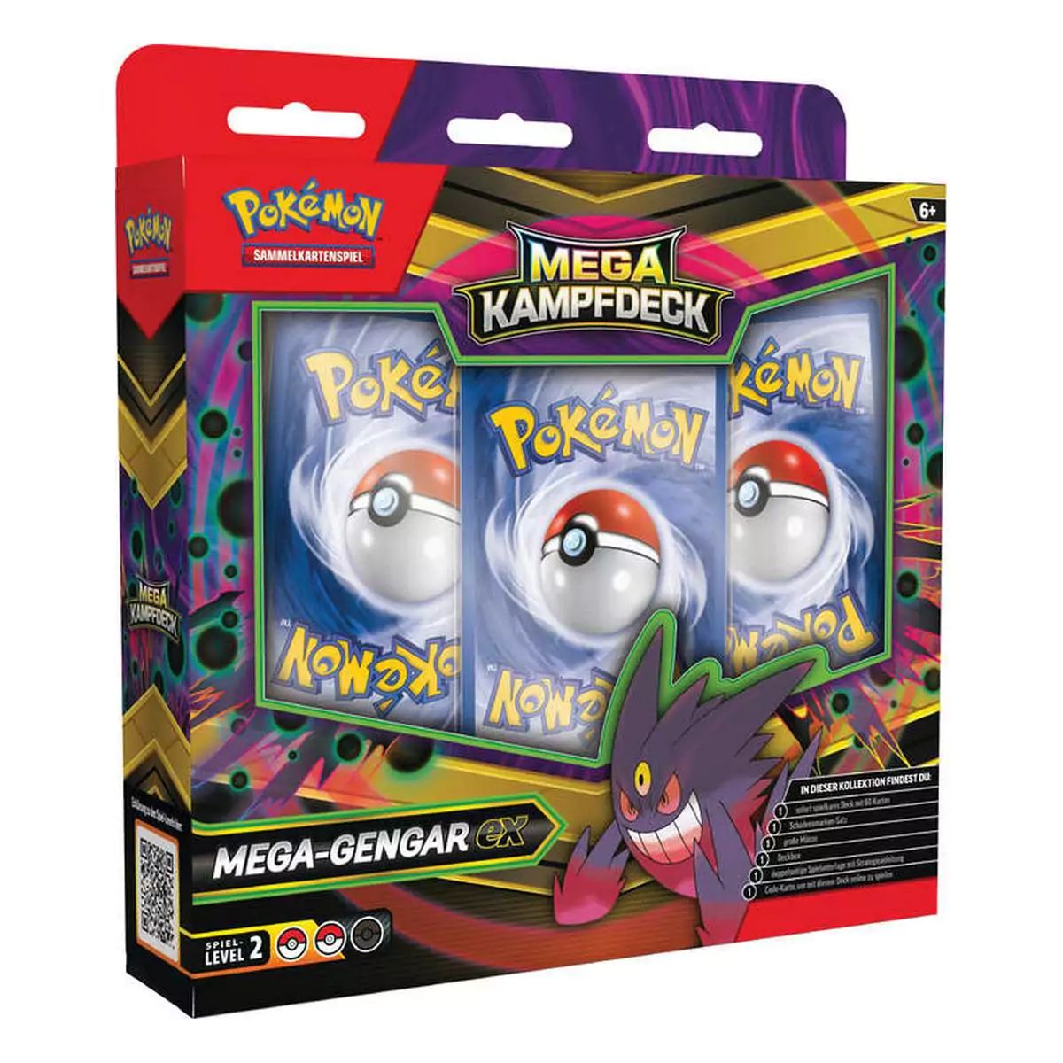 Pokémon Mega-Kampfdeck Mega-Gengar ex Deutsch