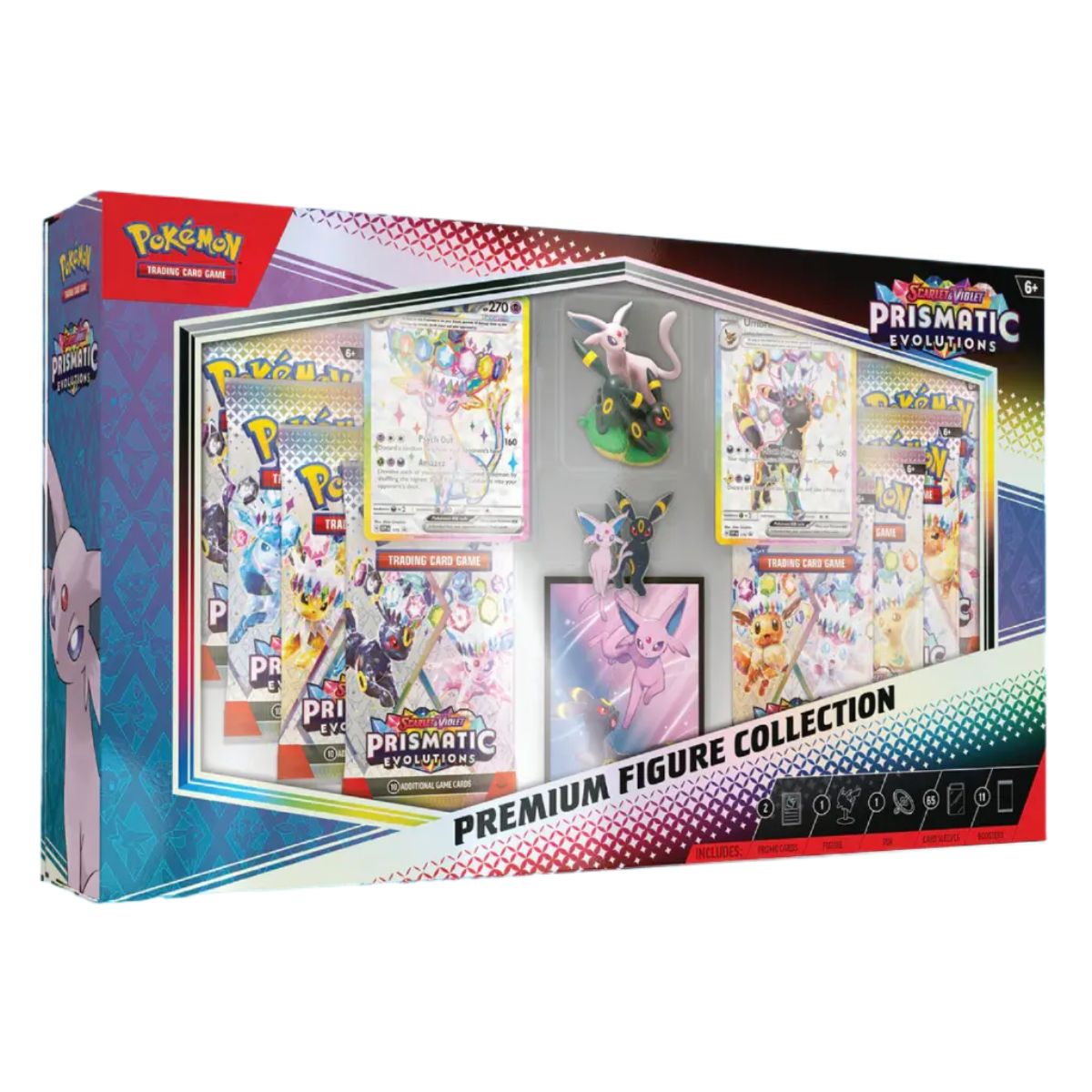 Pokémon Prismatic Evolutions Premium Figure Collection Englisch