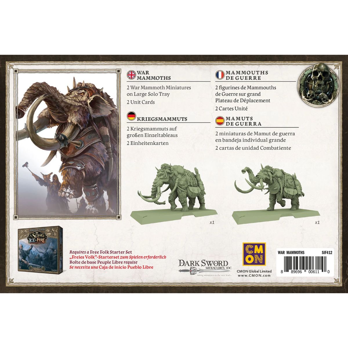 Song of Ice & Fire - War Mammoths (Kriegsmammuts)