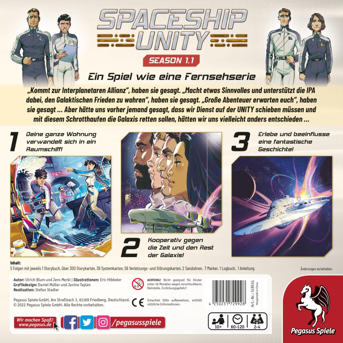 Spaceship Unity – Season 1.1