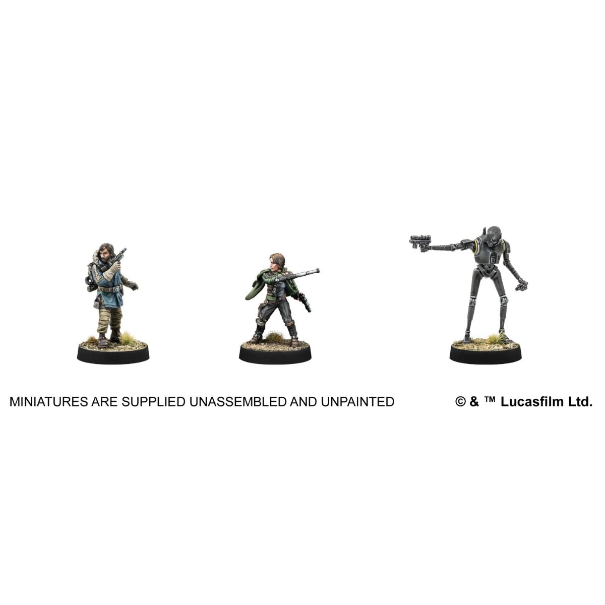 Star Wars Legion - Cassian Andor, Jyn Erso & K-2SO