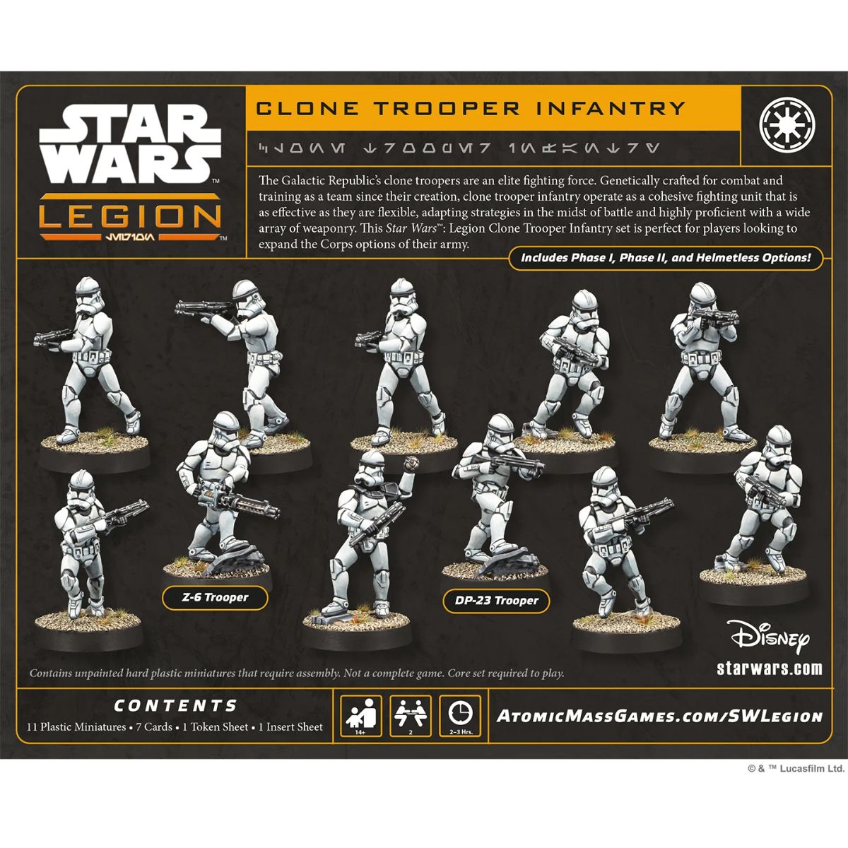 Star Wars Legion Clone Trooper Infantry
