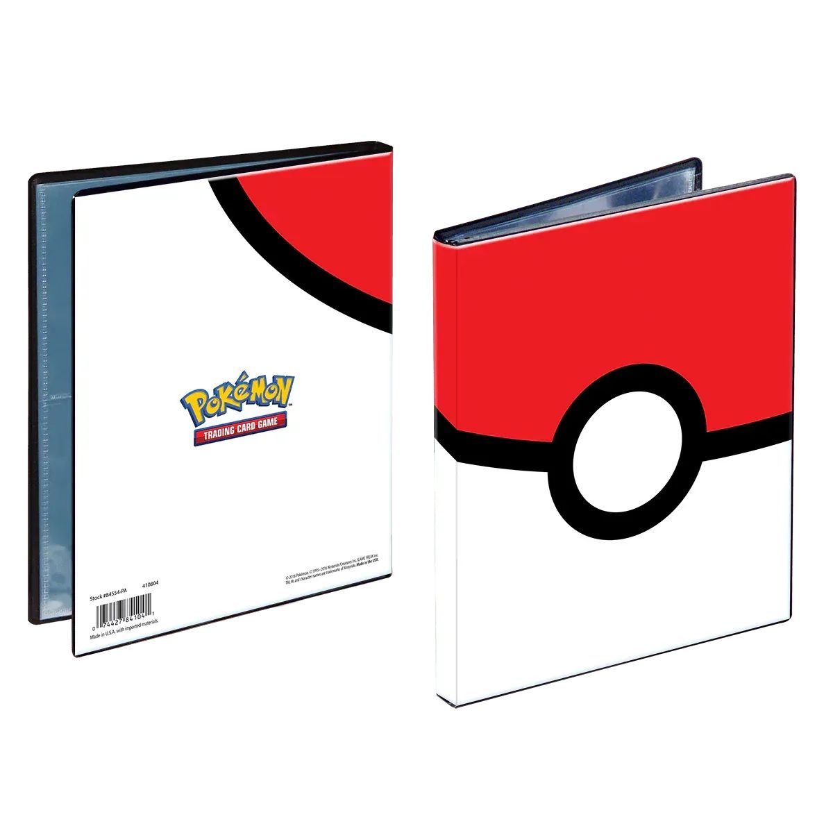 UltraPro Pokémon Pokeball 4 Pocket Portfolio