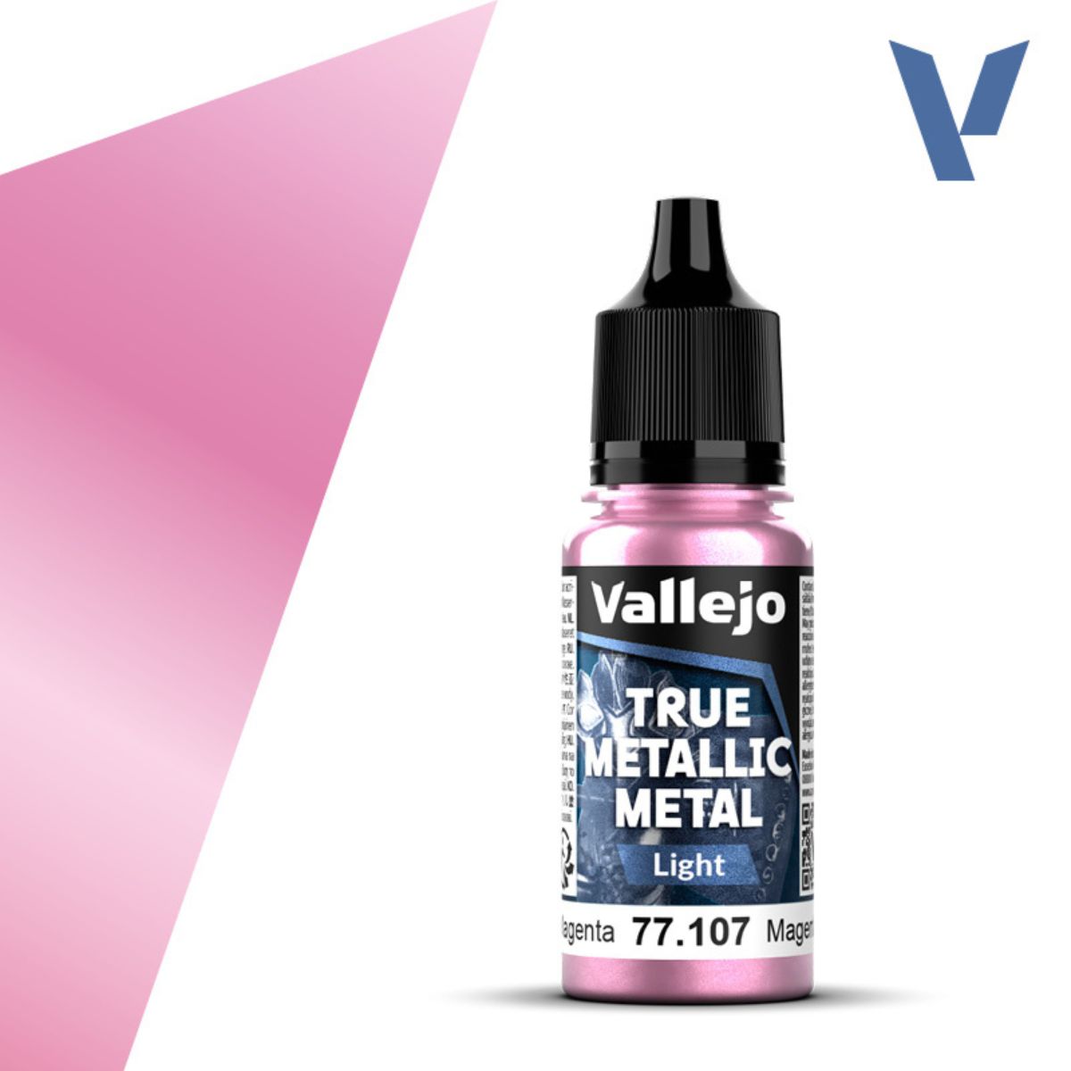 Vallejo Crimson Magenta 18 ml - True Metallic Metal Light