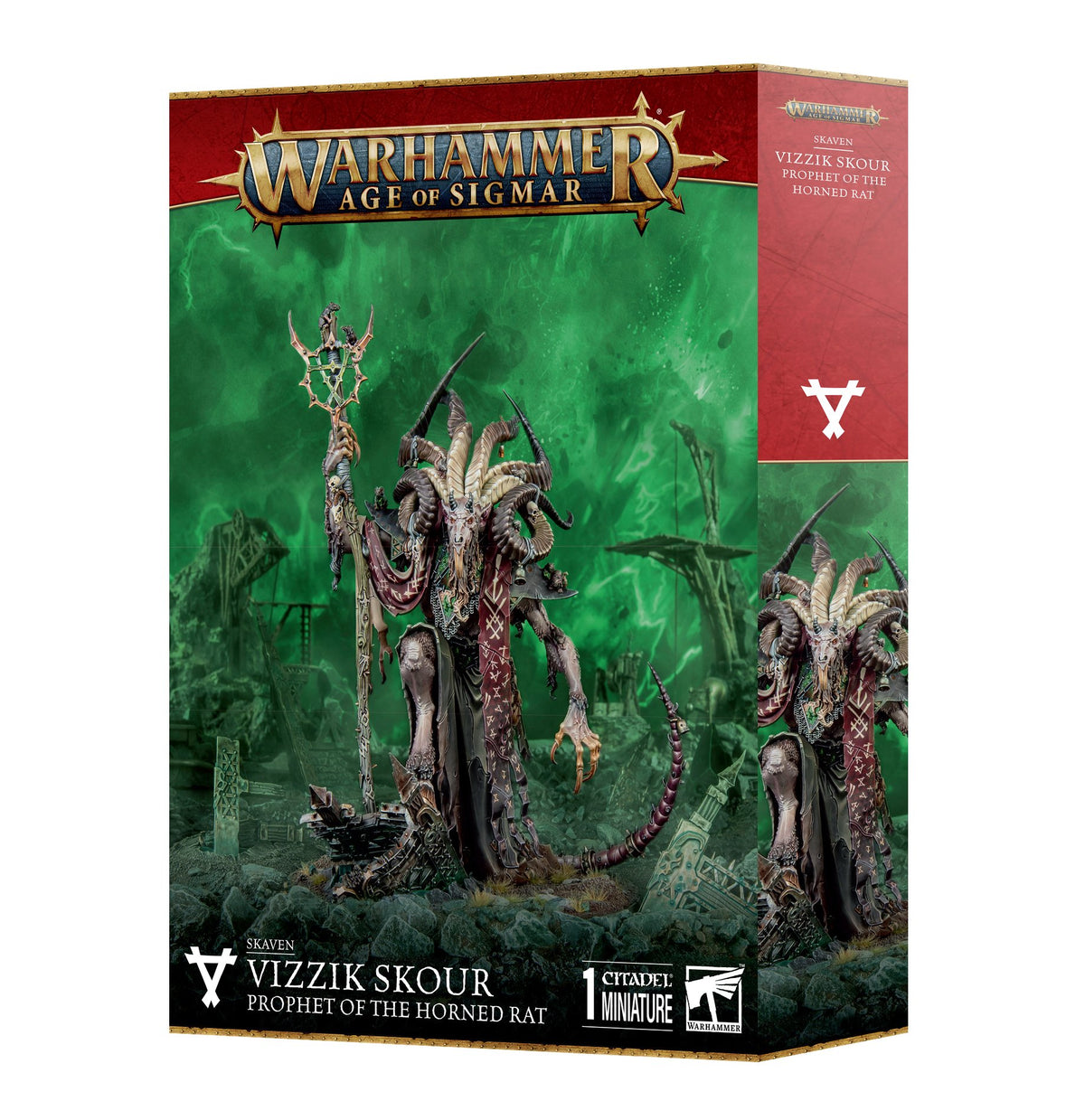 Warhammer Age of Sigmar Skaven Vizzik Skour