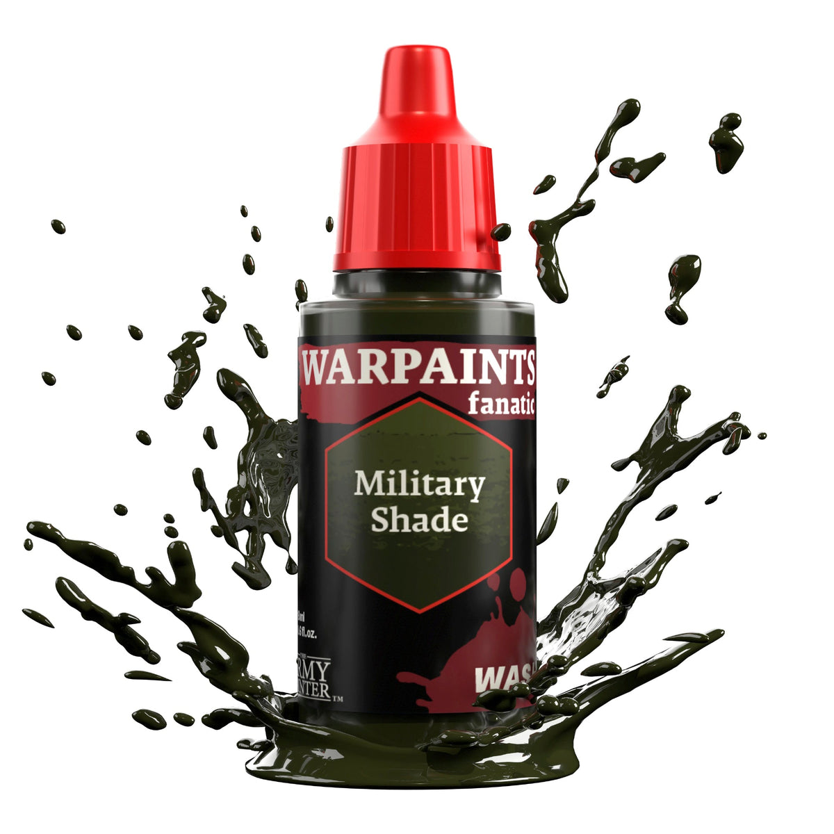 The Army Painter Warpaints Fanatic Wash Military Shade