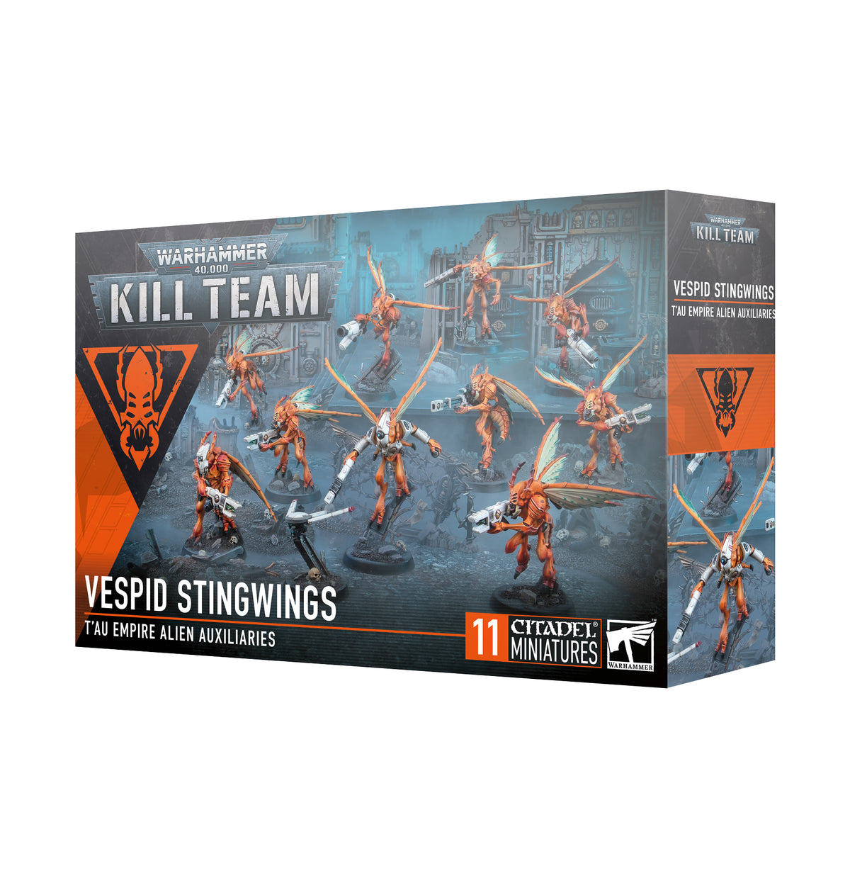 Warhammer 40.000 Kill Team Vespid Stingwings