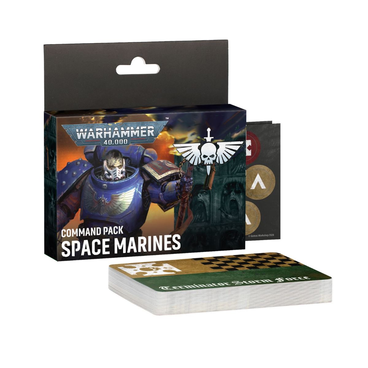 Warhammer 40.000 Space Marines Command Pack Englisch