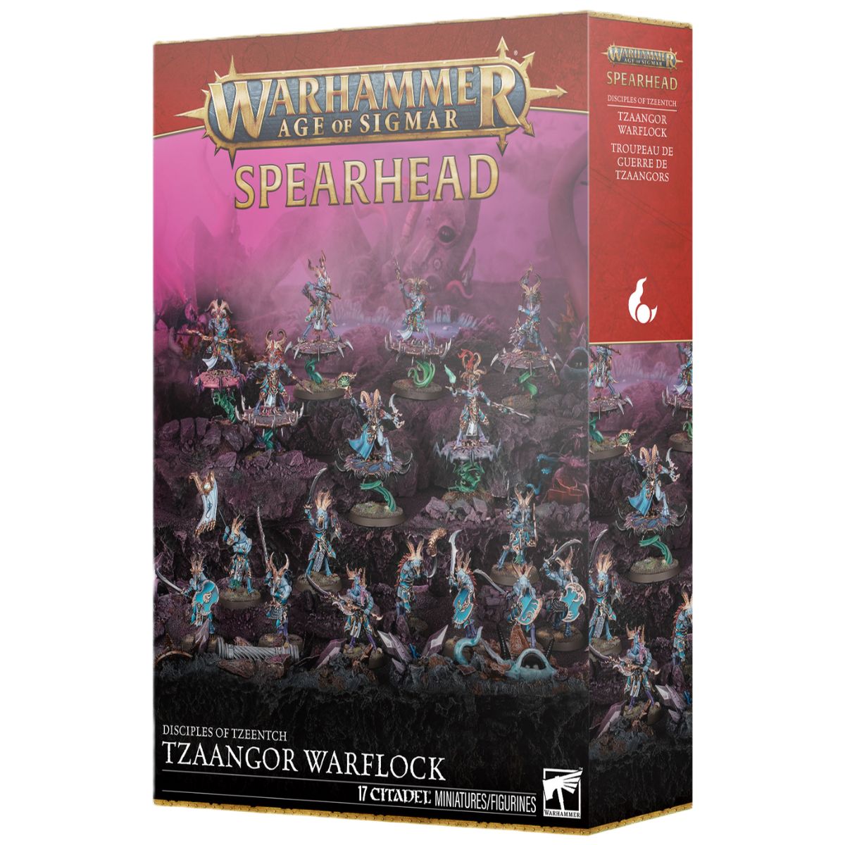 Warhammer Age Of Sigmar Disciples Of Tzeentch Spearhead Tzaangor Warflock