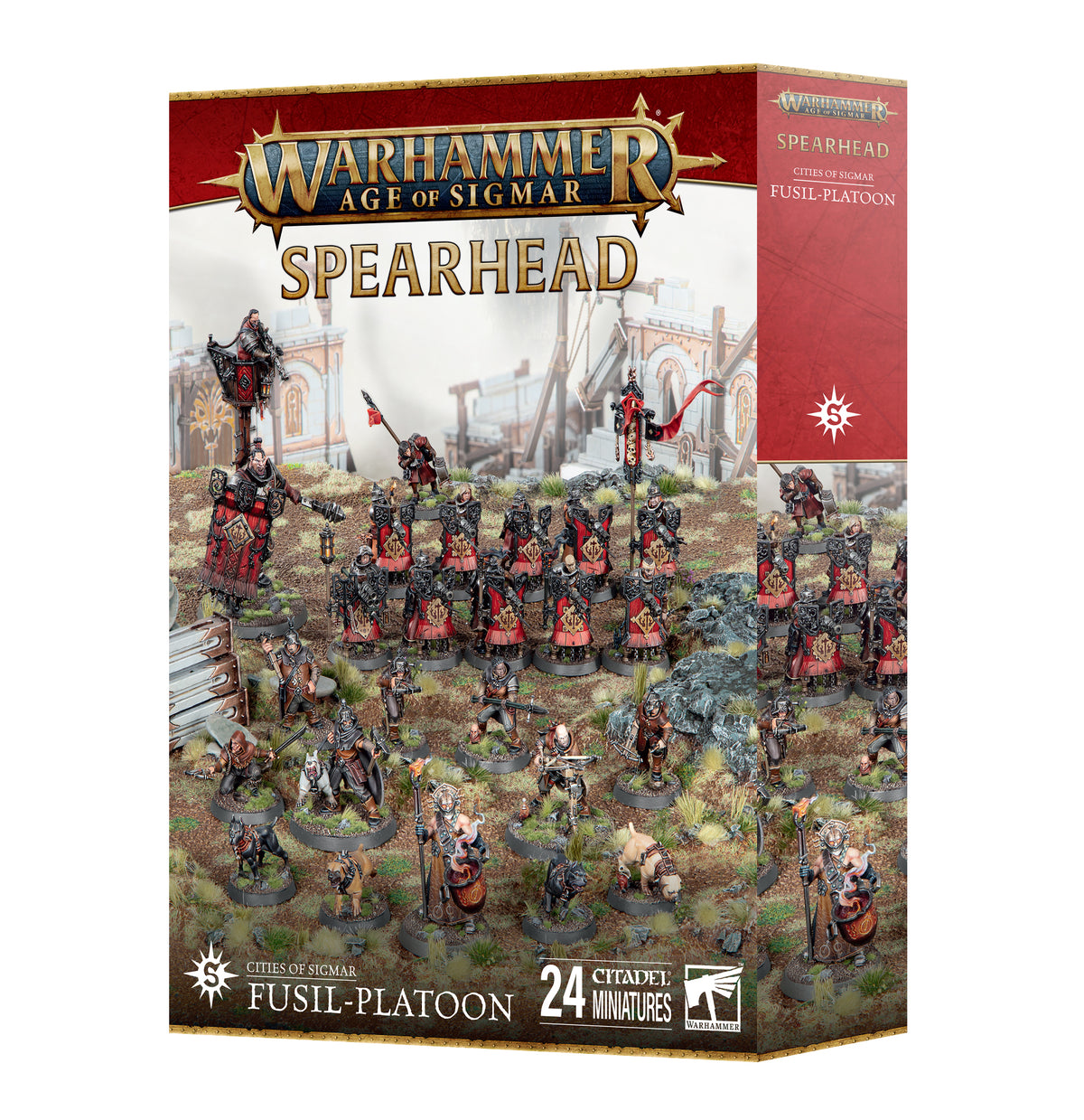 Warhammer Age Of Sigmar Spearhead Cities Of Sigmar Fusil-Platoon
