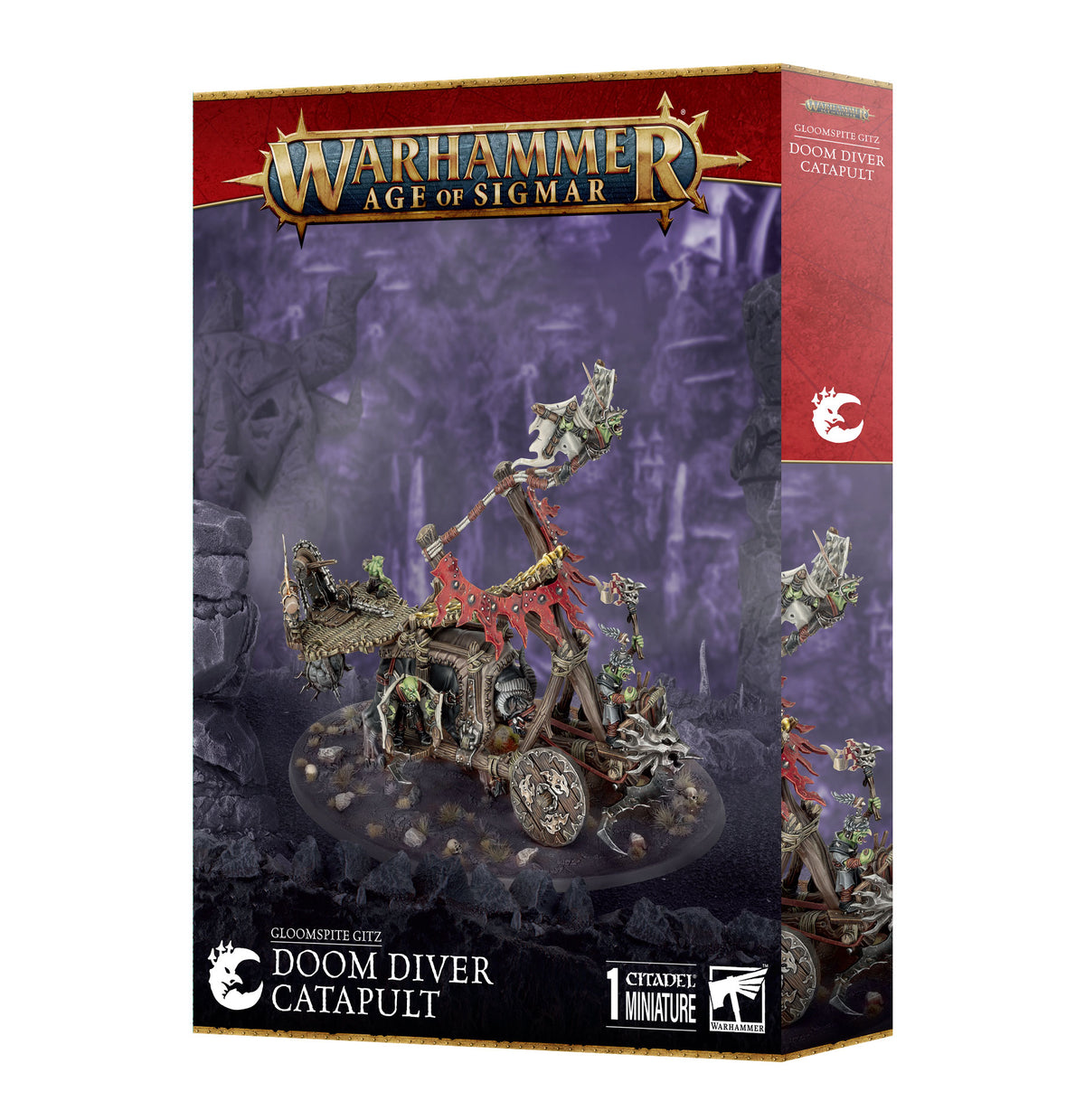 Warhammer Age of Sigmar Gloomspite Gitz Doom Diver Catapult