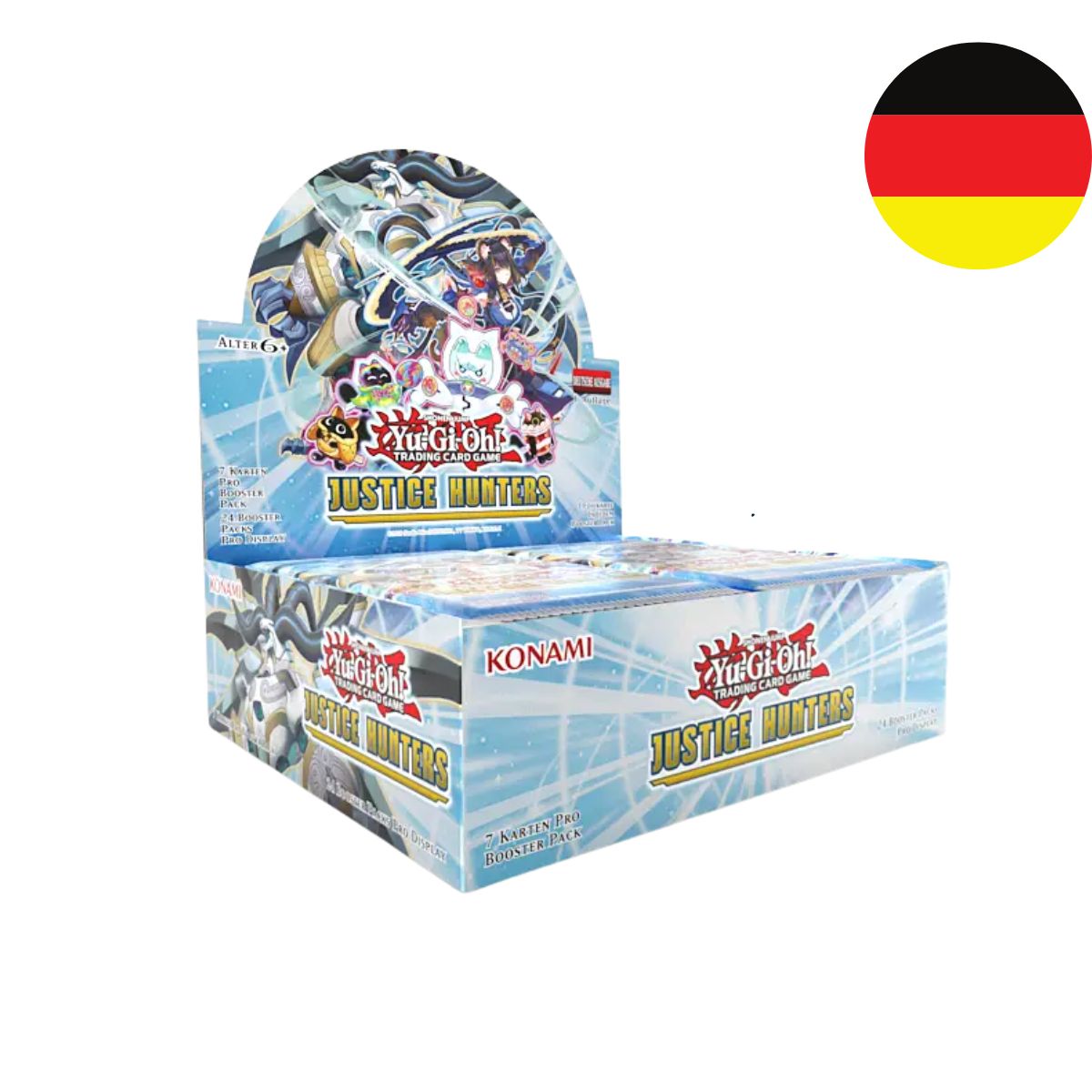 Yu-Gi-Oh! Justice Hunters Display (24 Booster) Deutsch