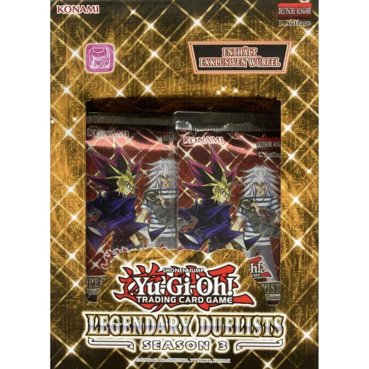Yu-Gi-Oh! Legendary Duelists Season 3 Exclusive Dice Box Deutsch