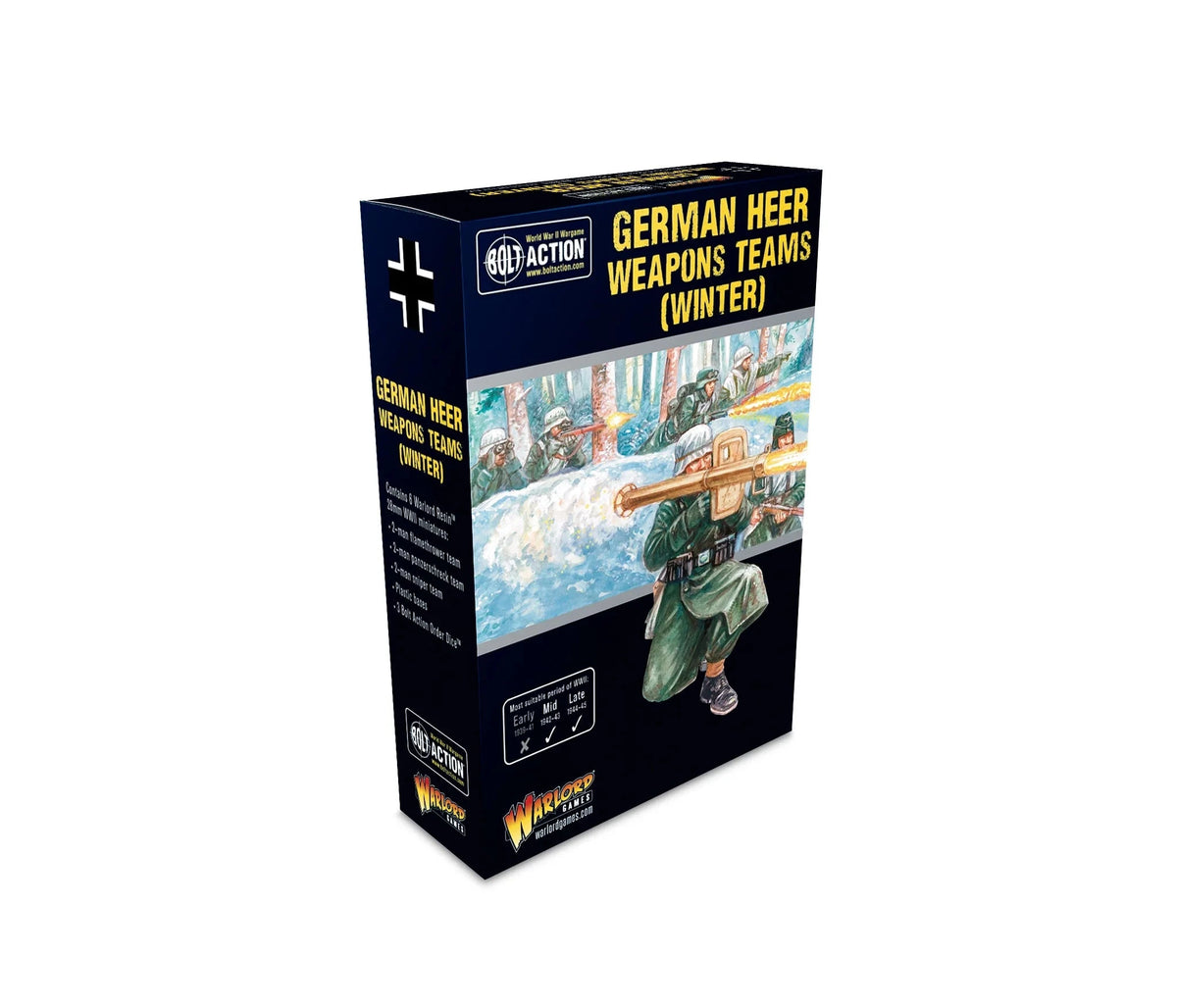 Bolt Action German Heer (Winter) Weapons Teams