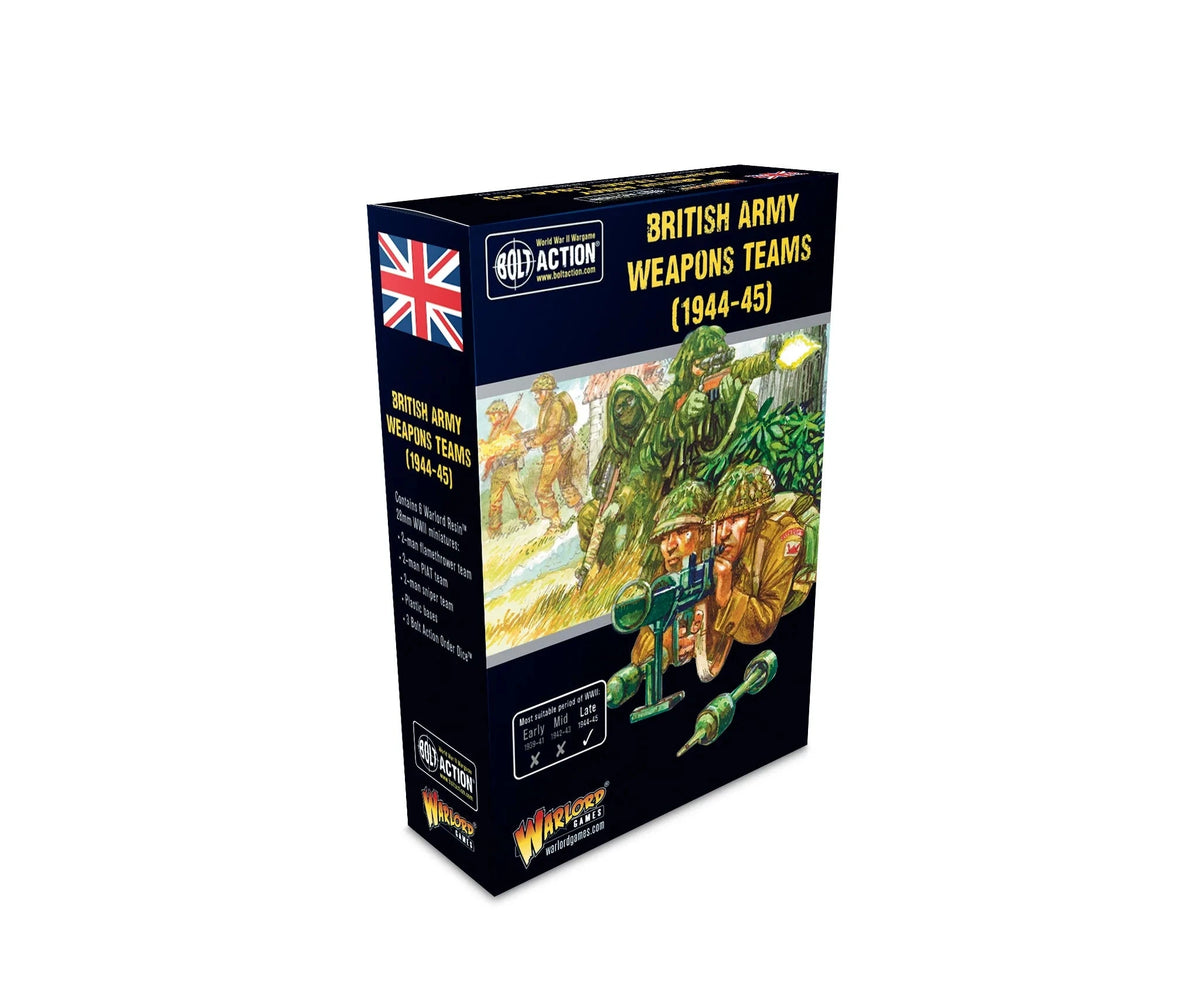 Bolt Action British Army (1944-45) Weapons Teams