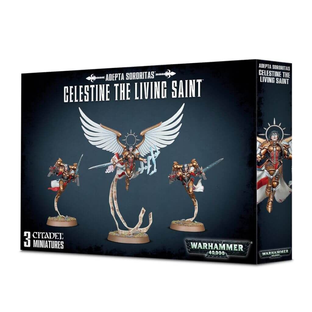 Warhammer 40.000 Adepta Sororitas Celestine the living Saint