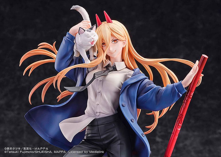 Chainsaw Man Power & Meowy Figur (28 cm)