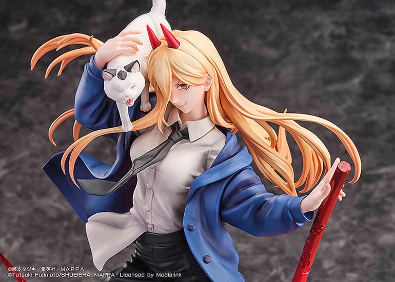 Chainsaw Man Power & Meowy Figur (28 cm)