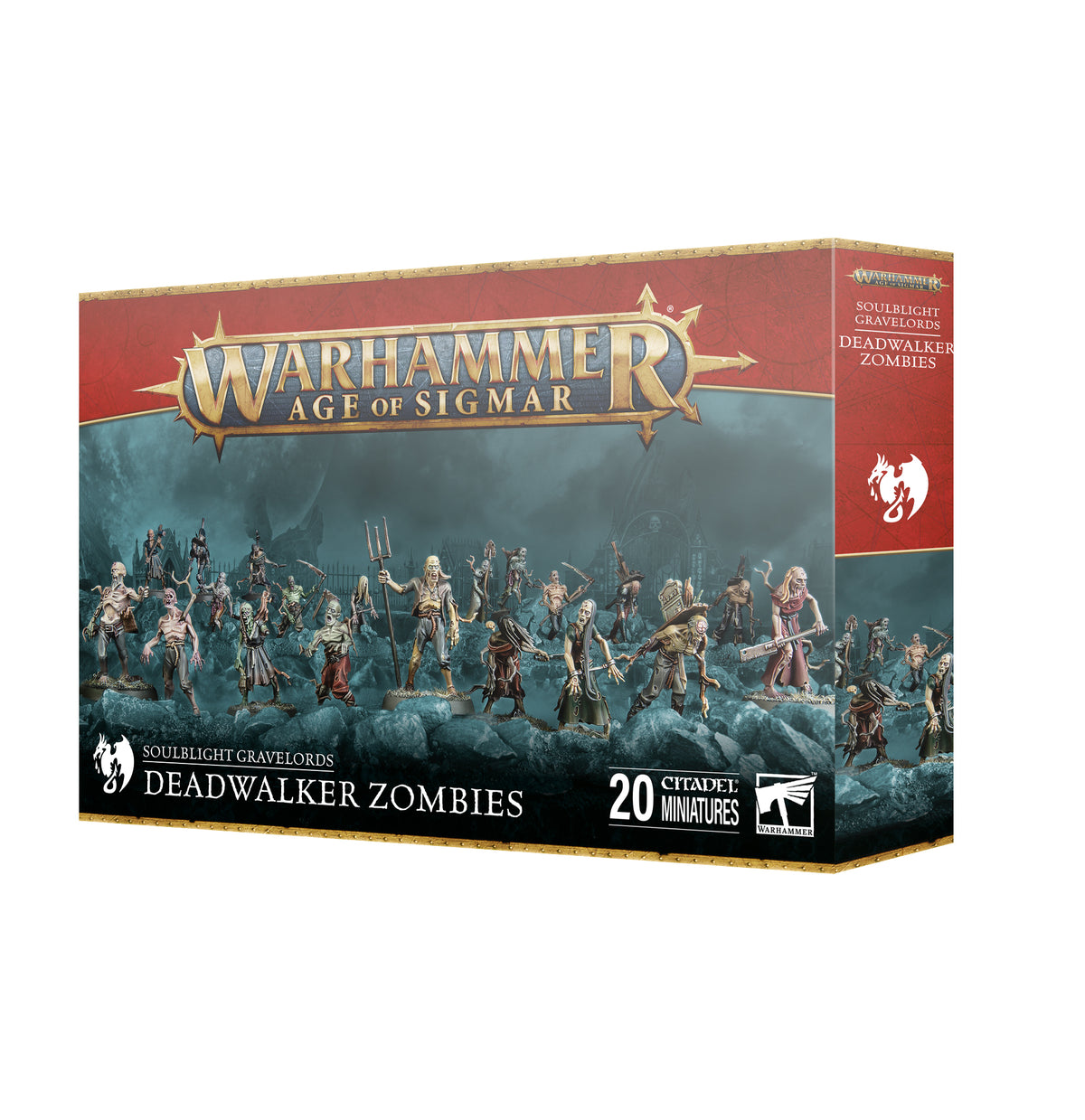 Warhammer Age of Sigmar Soulblight Gravelords Deadwalker Zombies