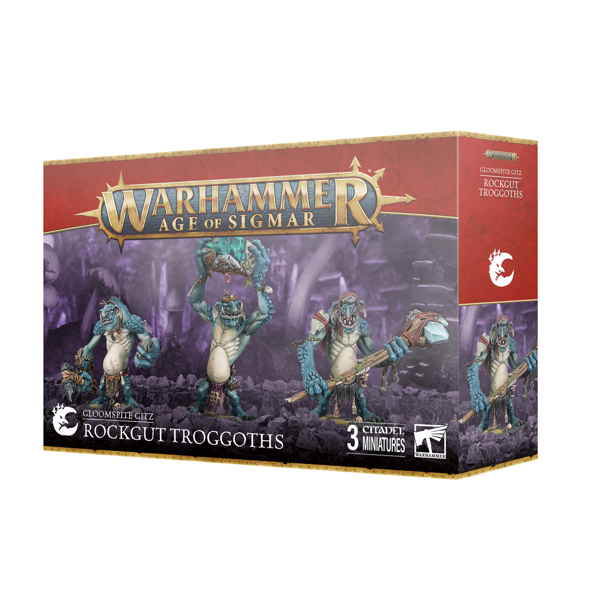Warhammer Age of Sigmar Gloomspite Gitz Rockgut Troggoths