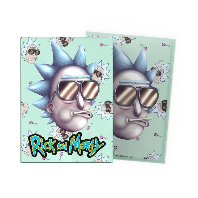Dragon Shield Brushed Art Sleeves - Cool Rick (100 Sleeves)