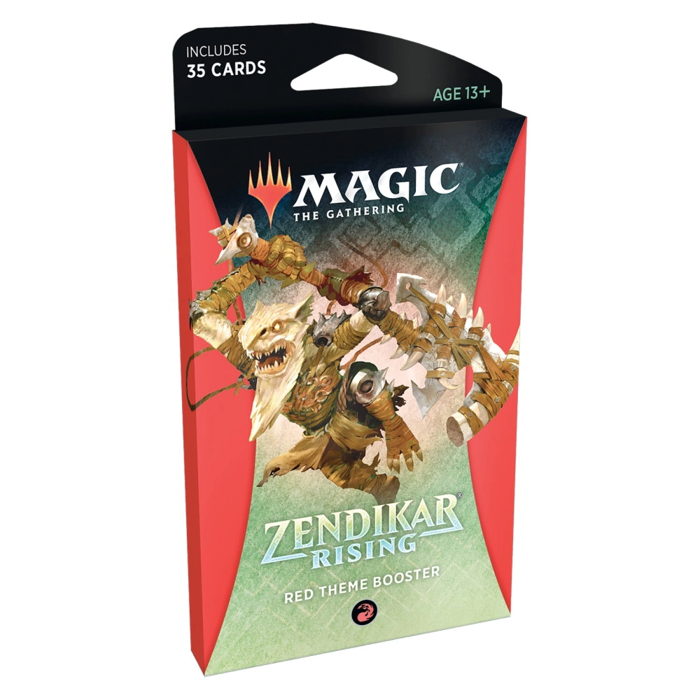Zendikar Rising Red Theme Booster english