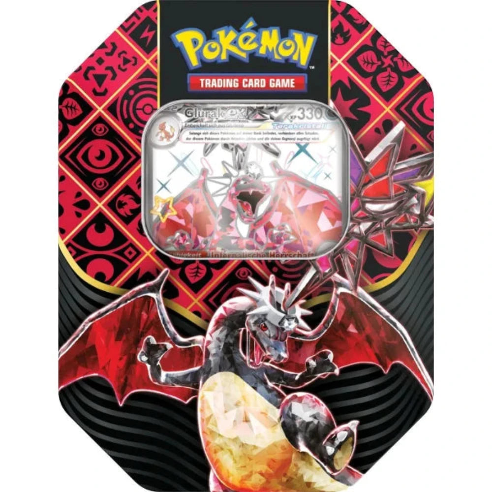 Pokémon Karmesin & Purpur Paldeas Schicksale - Glurak-ex Tin - DE