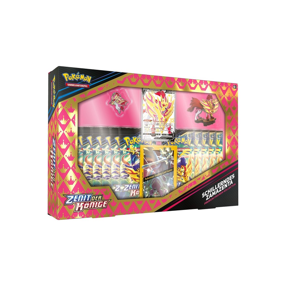 Pokémon Schwert und Schild Zenit der Könige - Schillerndes Zamazenta Premium-Figuren-Kollektion - deutsch