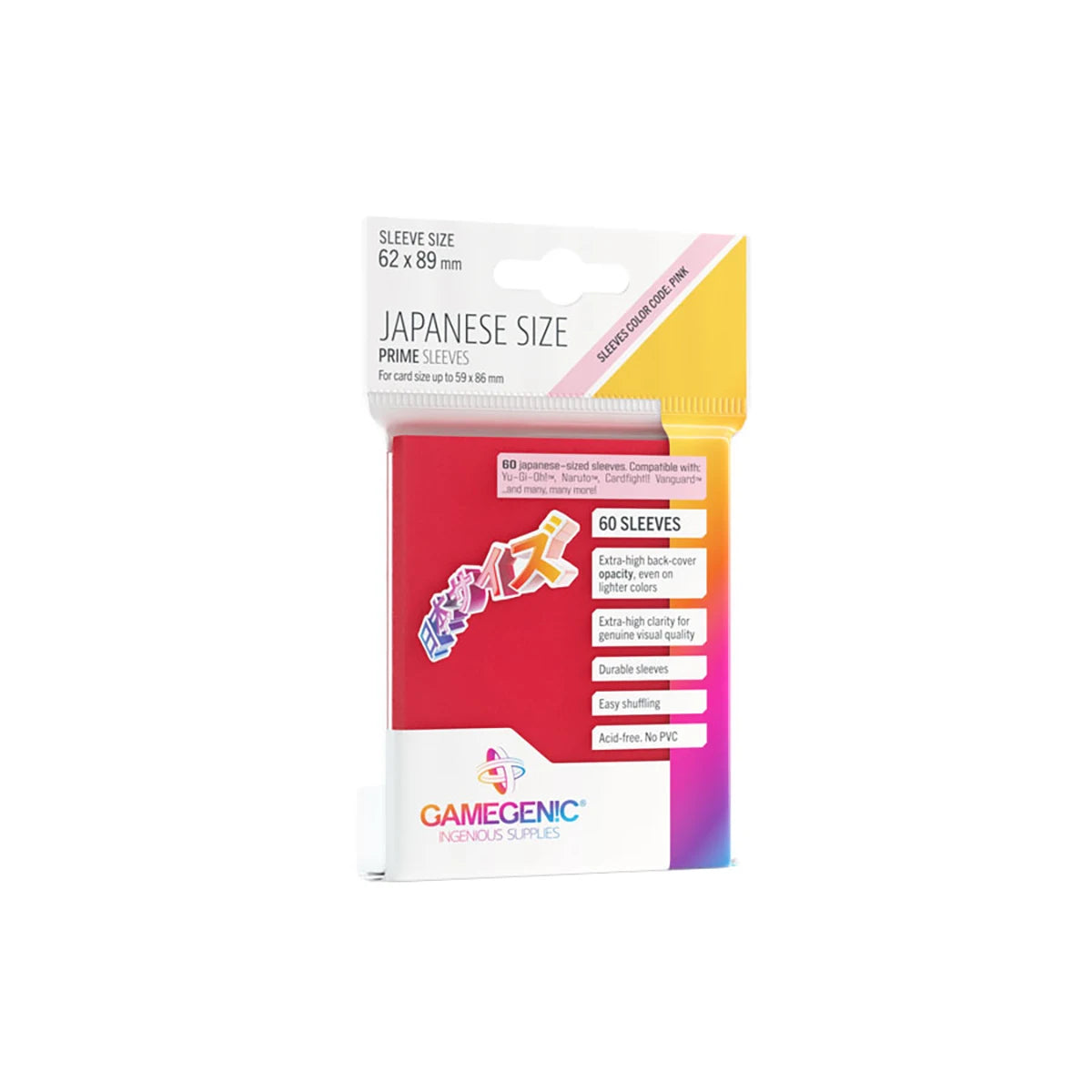 Gamegenic PRIME Japanese Sized Sleeves Rot