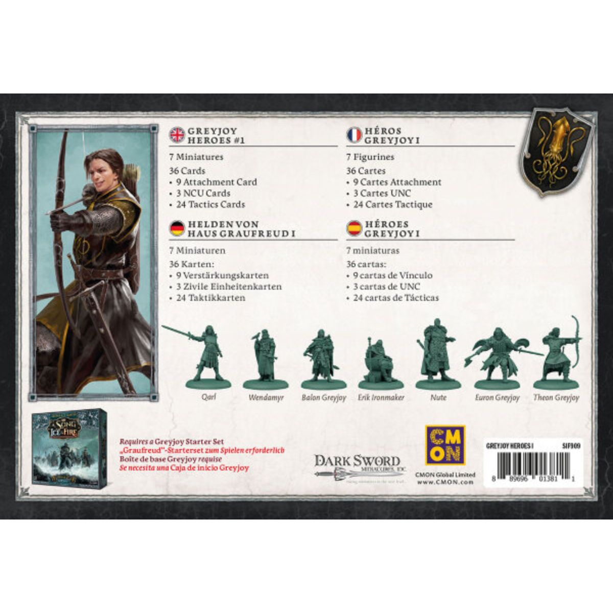 Song of Ice & Fire - Greyjoy Heroes #1 (Helden von Haus Graufreud I)