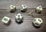 Chessex Polyhedral 7-Die Würfel-Set Borealis - Icicle/Hellblau