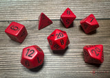 Chessex Polyhedral 7-Die Würfel-Set Borealis - Icicle/Hellblau